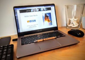 Virtual Presentation on Ecus Laptop