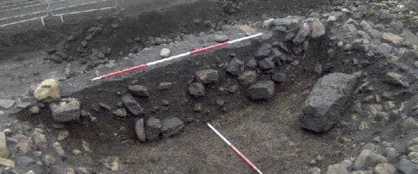 Cellar of anglo saxon building