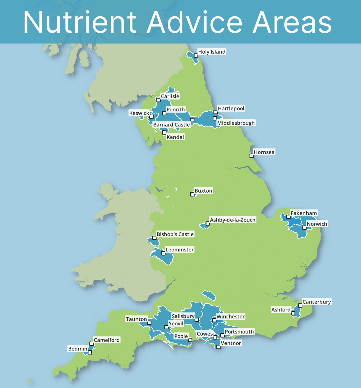 Nutrient Advice Areas