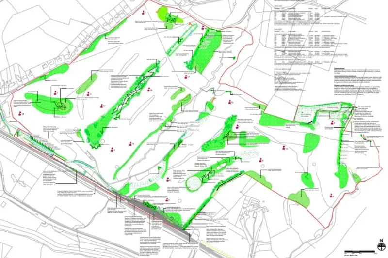 Bamford Sickleholme landscape plan