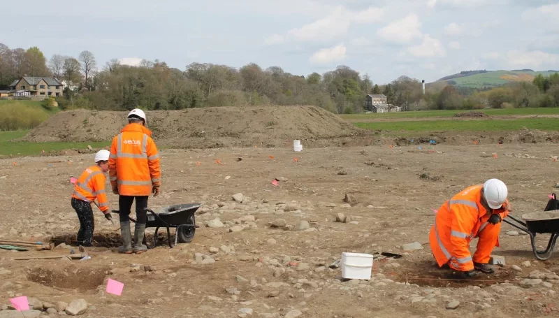 Broomlands excavation reveals Roman fort’s vicus life